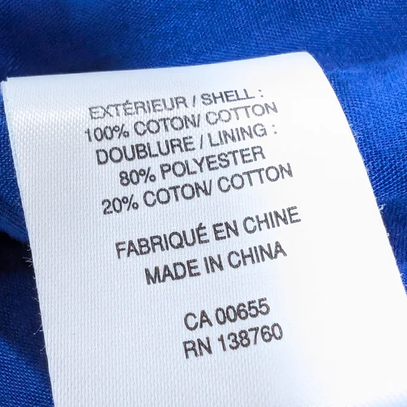 Signature by Reitmans Puff Sleeve Mini Dress Blue Paisley V-Neck Size Women's XL - Picture 7 of 7